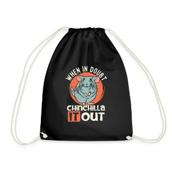 En cas de doute Chinchilla It Out - Chinchilla - Sac de sport léger - noir - Devant