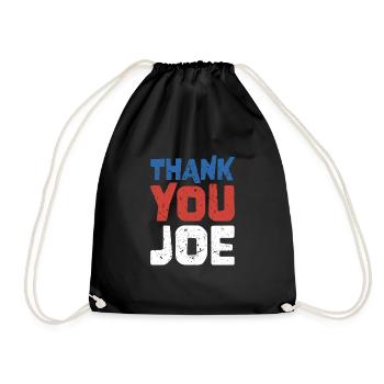 Merci Joe - Électeurs démocrates patriotes - Sac de sport léger - noir - Devant