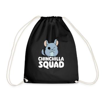 Chinchilla Squad - Propriétaire d’un animal de compagnie - Sac de sport léger - noir - Devant