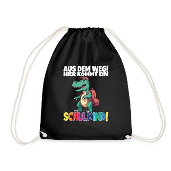 Écoliers 2024 Inscriptions scolaires Retour à l’école - Sac de sport léger - noir - Devant