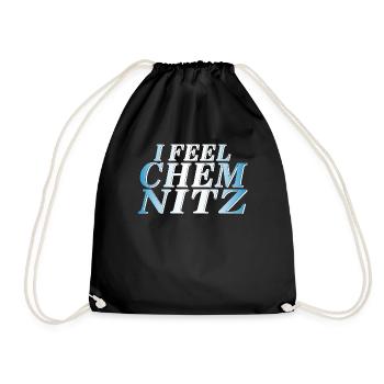 I FEEL CHEMNITZ - Drawstring Bag - black - Front