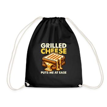 Le fromage grillé me met à l’aise Sandwich - Sac de sport léger - noir - Devant