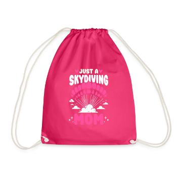 Parachutiste Parachutiste Parachutiste Mère - Sac de sport léger - fuchsia - Devant