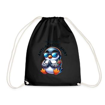 Méditation & Yoga Officiel Anti Stress - Sac de sport léger - noir - Devant