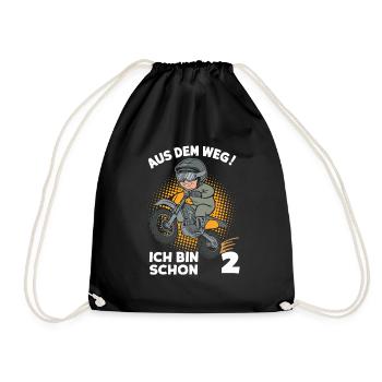 Dégagez! J’en suis déjà à 2 anniversaires d’enfants - Sac de sport léger - noir - Devant