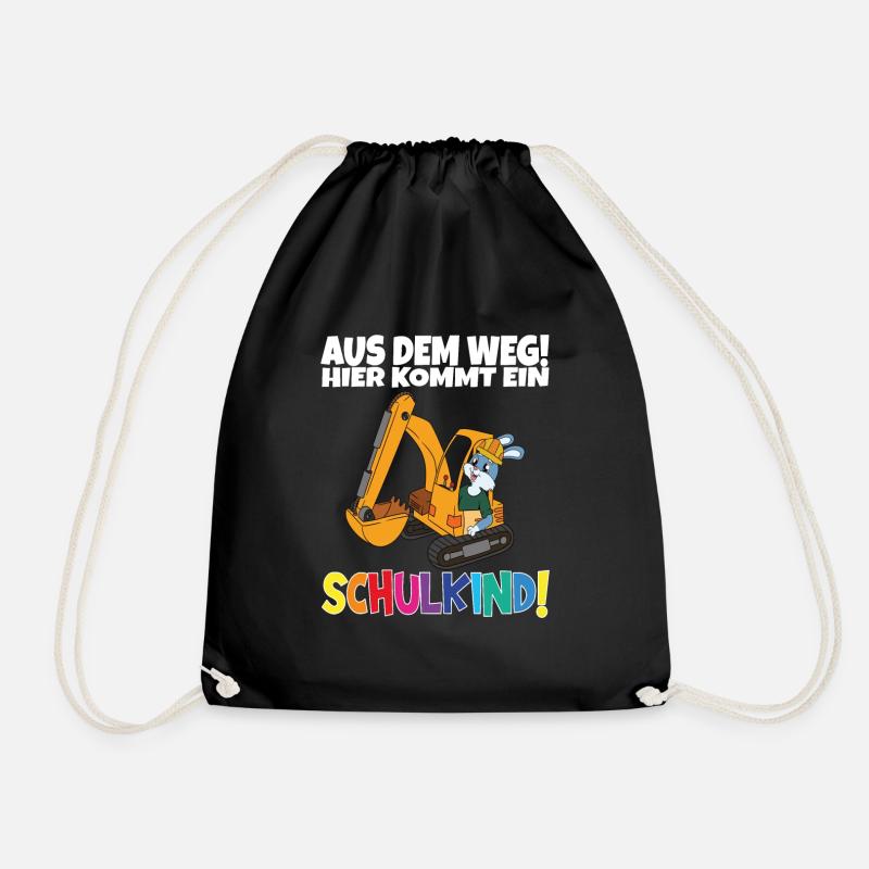 Schulkind 2024 Einschulung Schulanfang - Turnbeutel - Schwarz