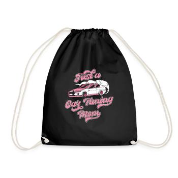 Schrauber Tuning Tuner Just A Car Tuning Mom - Drawstring Bag - black - Front