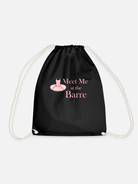 Meet Me At The Barre Ballet Girl Theatrical - Turnbeutel - Schwarz