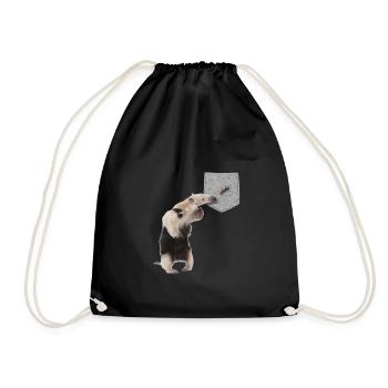 Fourmilier Atteindre Fourmi Dans Votre Fausse Poche Fun - Sac de sport léger - noir - Devant