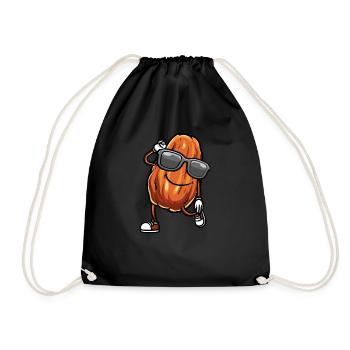 Dates Fruit Dancing - Drawstring Bag - black - Front