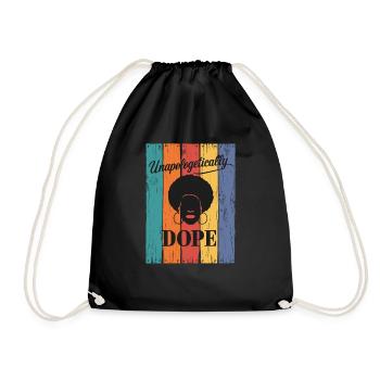 Thème rétro sans vergogne - Sac de sport léger - noir - Devant