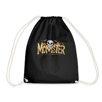 Halloween Squelette Effrayant Effrayant Horreur Fête - Sac de sport léger - noir - Devant