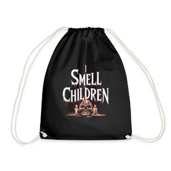 Halloween, Squelette, Effrayant, Effrayant, Horreur, Fête - Sac de sport léger - noir - Devant