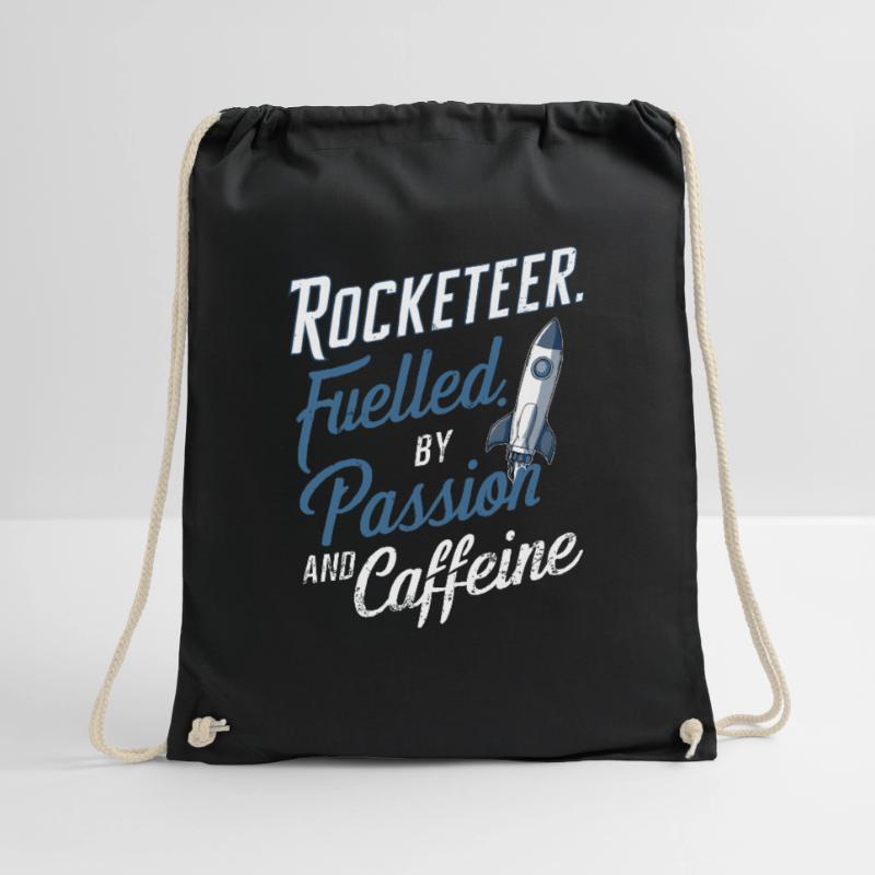Model Rocket Builder Drawstring Bag