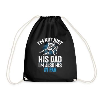 Lutte Papa Lutteur Fête des Pères Hommes - Sac de sport léger - noir - Devant