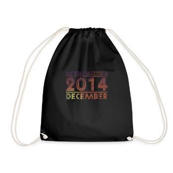 Rétro Anniversaire Décembre 2014 - Ligne Sunset - Sac de sport léger - noir - Devant