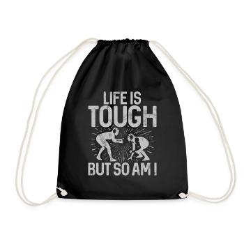 Lutteuse Fille Grappling Lutteuse Femmes - Sac de sport léger - noir - Devant