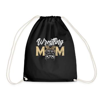 Kawaii Chibi Anime Girl Anime Merch Japanese - Drawstring Bag - black - Front