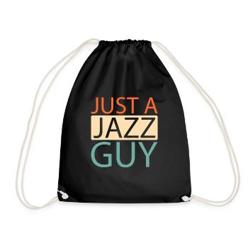 Musique jazz juste un gars de jazz - Sac de sport léger - noir - Devant