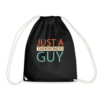 Le taekwondo juste un taekwondo - Sac de sport léger - noir - Devant