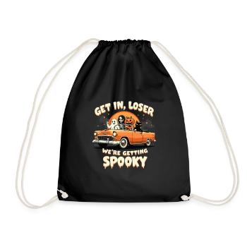 HALLOWEEN - Turnbeutel - Schwarz - Vorne