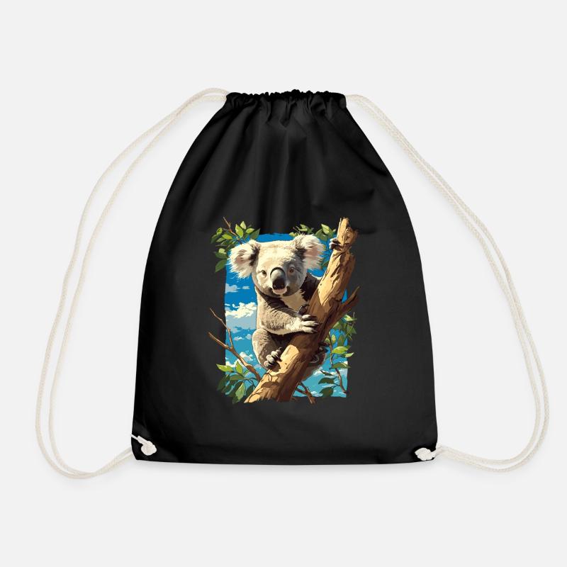 Koalas Koala - Sac de sport léger - noir