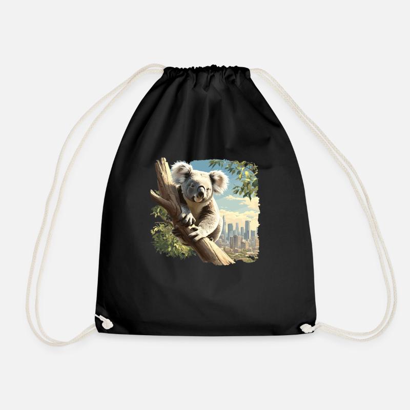 Koalas Koala - Sac de sport léger - noir