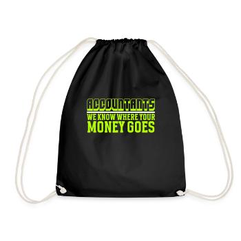 Secrétaire Comptable des Comptables Comptabilité - Sac de sport léger - noir - Devant