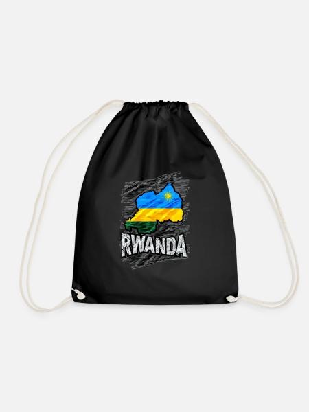 Rwanda - Sac de sport léger - noir