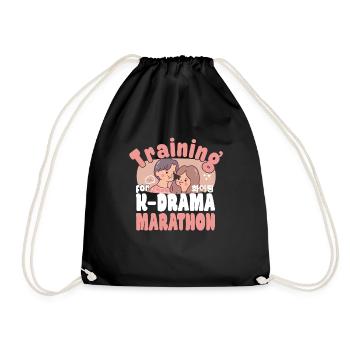 Korean Drama Enthusiast Exclusive Gift idea - Turnbeutel - Schwarz - Vorne