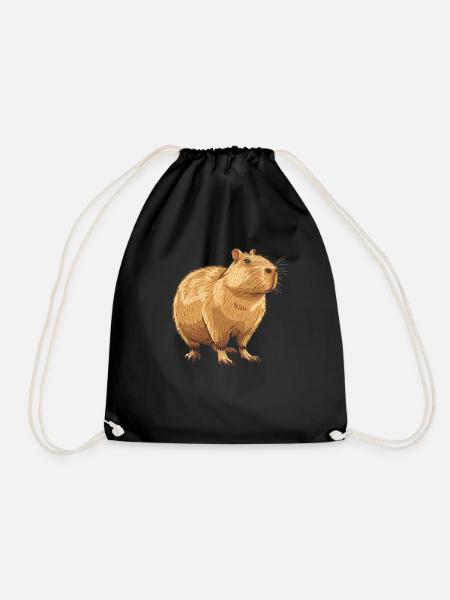 Capybaras Capybara - Sac de sport léger - noir