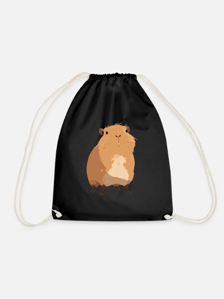 Capybaras Capybara - Turnbeutel - Schwarz