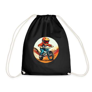 BMX pour les enfants - Sac de sport léger - noir - Devant