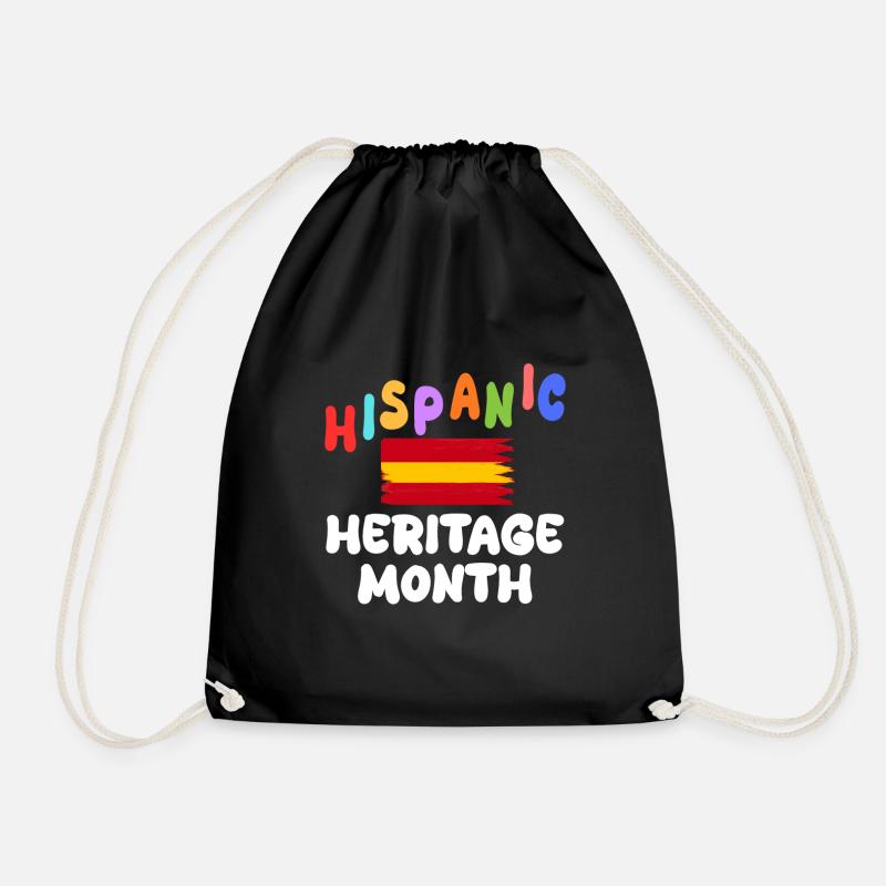 Hispanic heritage month - Turnbeutel - Schwarz