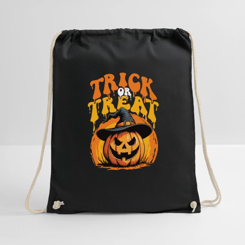 Süßes oder Saures Spooky Witch Halloween Turnbeutel
