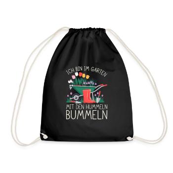 Jardin Jardinage Plantes Jardiniers Jardiniers Amateurs - Sac de sport léger - noir - Devant