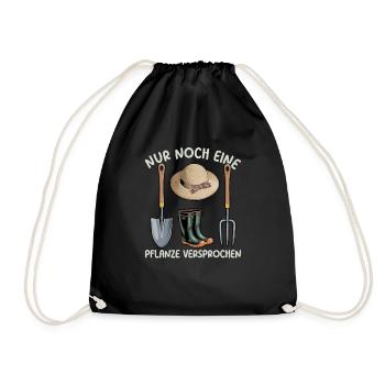 Jardin Jardinage Plantes Jardiniers Jardiniers Amateurs - Sac de sport léger - noir - Devant