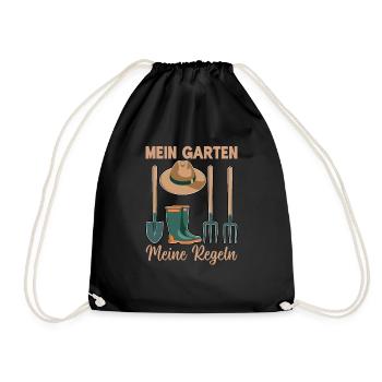 Jardin Jardinage Plantes Jardiniers Jardiniers Amateurs - Sac de sport léger - noir - Devant