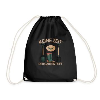 Jardin Jardinage Plantes Jardiniers Jardiniers Amateurs - Sac de sport léger - noir - Devant