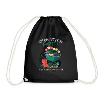 Jardin Jardinage Plantes Jardiniers Jardiniers Amateurs - Sac de sport léger - noir - Devant