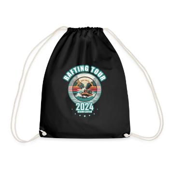 2024 Grand Canyon Wildwasser Rafting Tour - Turnbeutel - Schwarz - Vorne