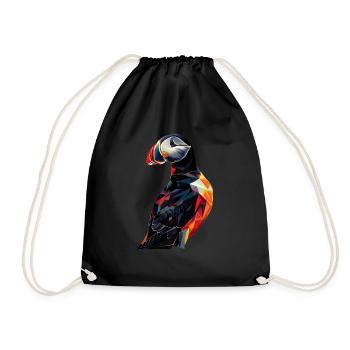 Macareux - Sac de sport léger - noir - Devant