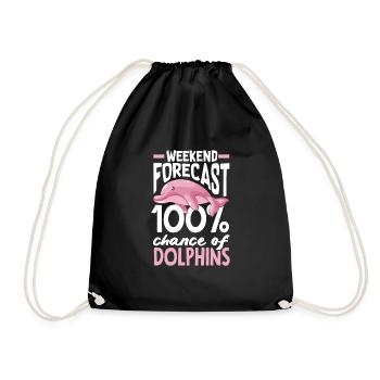 Prédiction du week-end : 100% de chances d’avoir des dauphins - Sac de sport léger - noir - Devant