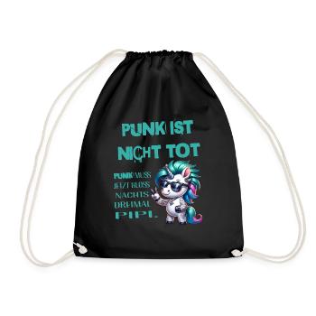 Festival Fun Je suis vieux mais le punk n’est pas mort - Sac de sport léger - noir - Devant