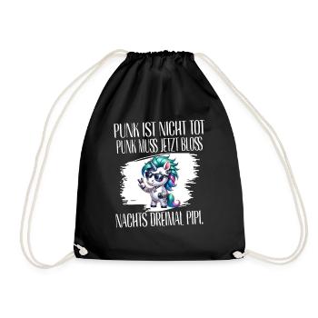Festival Fun Je suis vieux mais le punk n’est pas mort - Sac de sport léger - noir - Devant