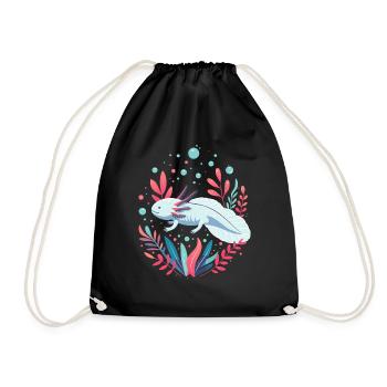 Axolotl - Sac de sport léger - noir - Devant