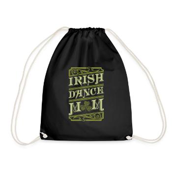 Irish Dance Irischer Tanz - Drawstring Bag - black - Front