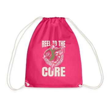 Irish Dance Irischer Tanz - Turnbeutel - Fuchsia - Vorne