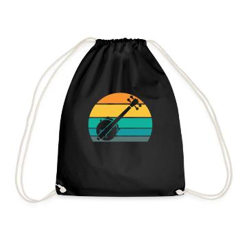 Banjo - Drawstring Bag - black - Front