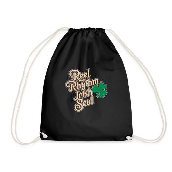Irish Dance Irischer Tanz - Drawstring Bag - black - Front